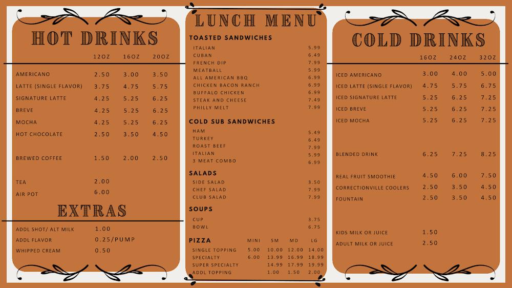 Driftwood- Pizza, coffee and more Menu image 3